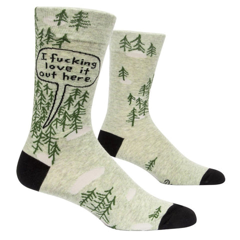 Men's I Fucking Love It Out Here Socks