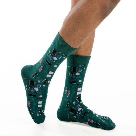 Unisex Circuit Board Socks