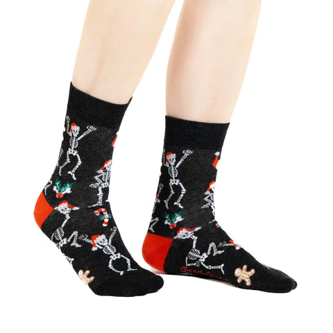 Unisex Christmas Skeletons Socks