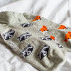 Men's Fox and Raccoon Ankle Socks