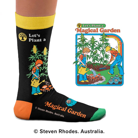 Unisex Steven Rhodes Garden Socks