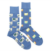 Men's Floppy Disk & Old Computer Socks