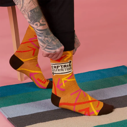 Men's Captain Distraction Socks