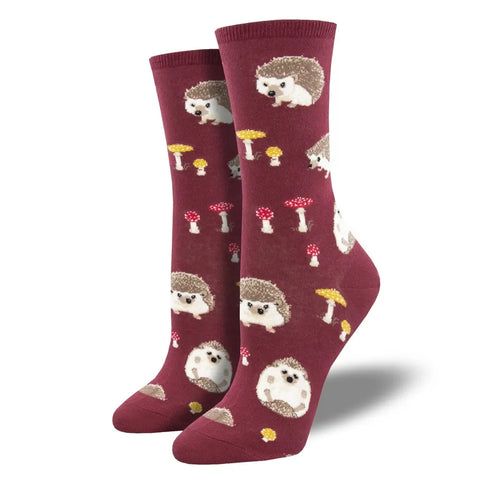 Women's Slow Poke Hedgehog Socks