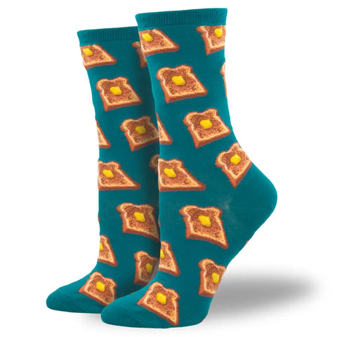Women's Buttered Toast Socks
