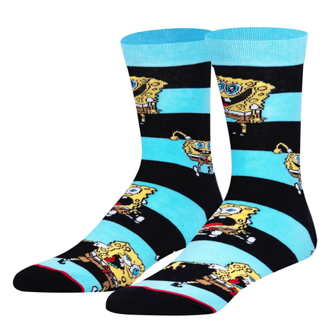 Unisex SpongeBob Squarepants Stripe Socks