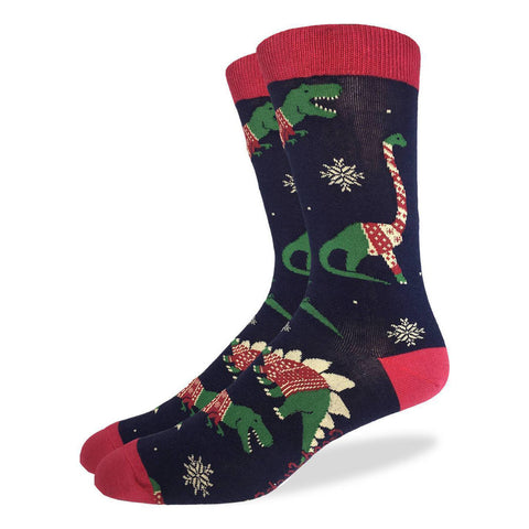 Unisex Christmas Jumper Dinosaurs Socks