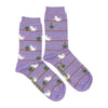 Women's Cat and Plant Socks
