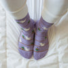 Women's Cat and Plant Socks