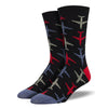 Men's Aeroplane Silky Soft Bamboo Socks