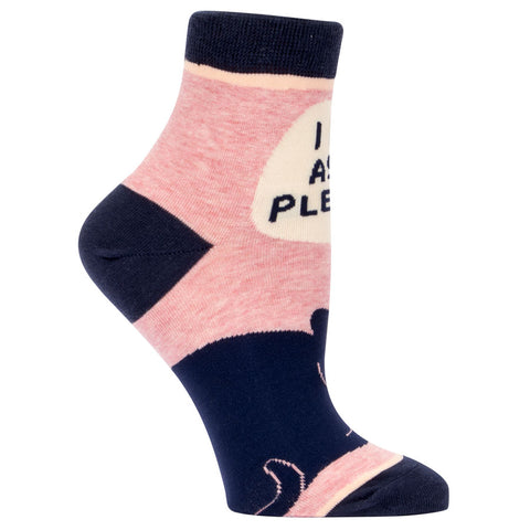 Women's I Do As I Please Ankle Socks