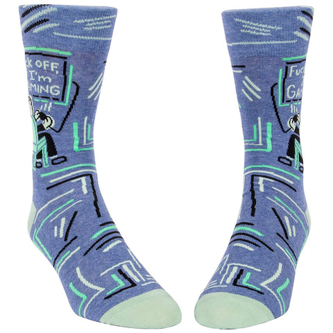 Men's Fuck Off I'm Gaming Socks