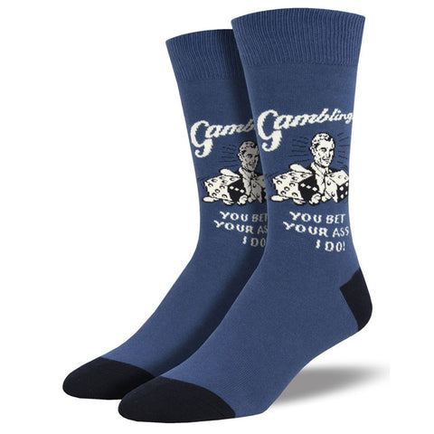 Retro Spoofs Gambling socks