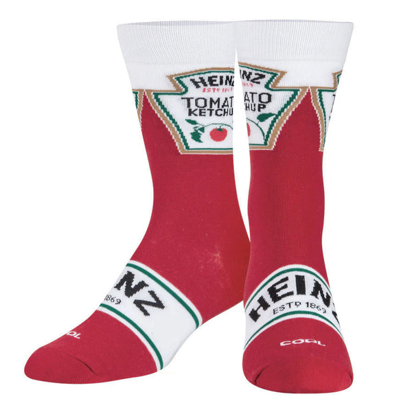 Unisex Heinz Ketchup Socks