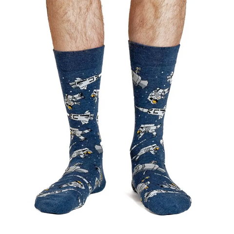 Unisex Space Exploration Socks