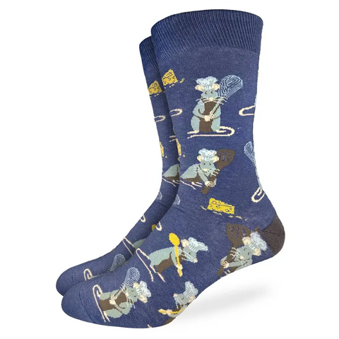 Unisex Rat Chef Socks