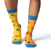 Unisex Sesame Street, Bert and Ernie Mismatched Heads Socks