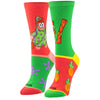 Women's SpongeBob Gift Wrap Socks