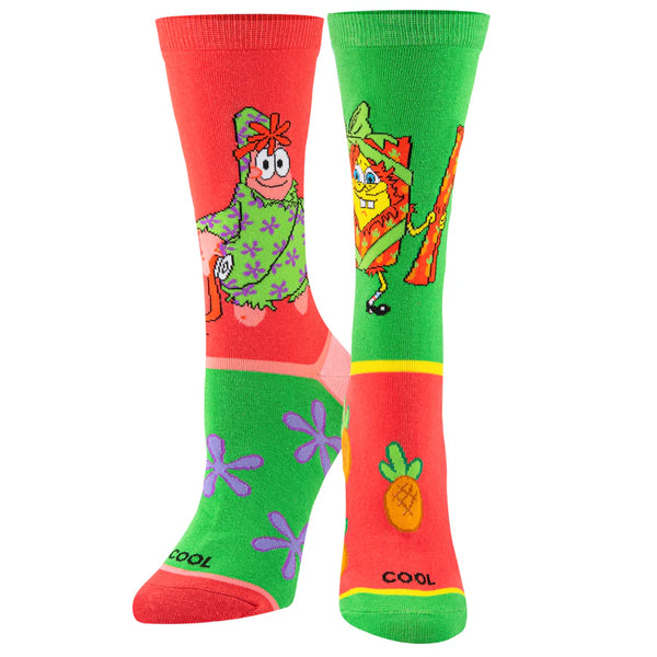 Women's SpongeBob Gift Wrap Socks