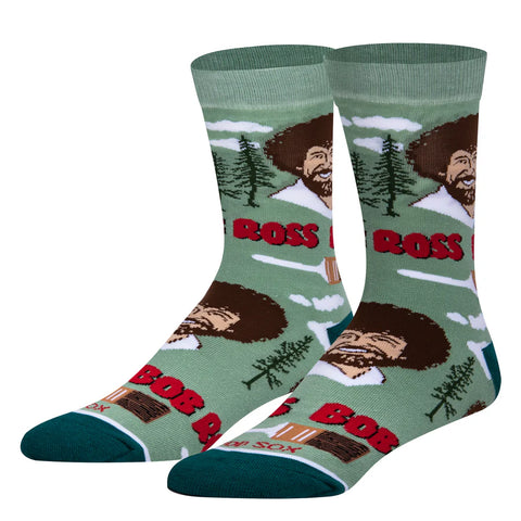 Unisex Bob Ross Repeat Socks