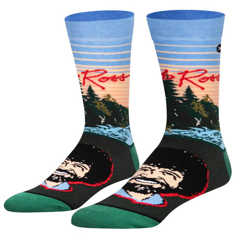 Unisex Bob Ross Sunset Socks