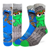 Unisex Oscar and Cookie Monster Socks