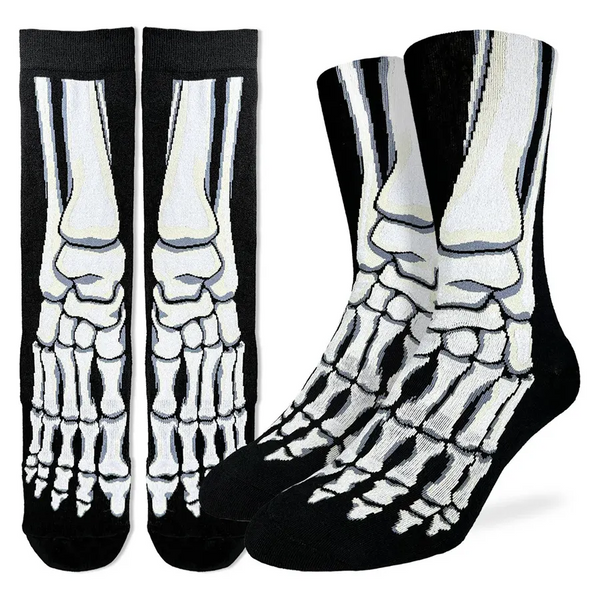 Unisex Skeleton Feet Socks