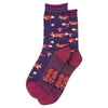 Unisex Fox and Toadstool Socks