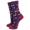 Unisex Fox and Toadstool Socks