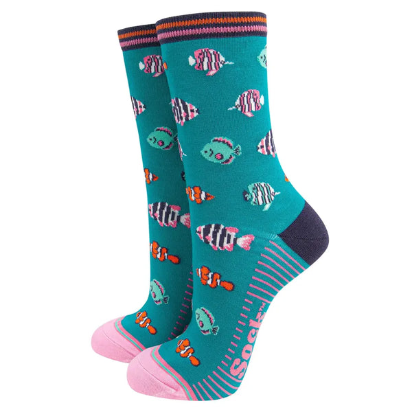 Unisex Tropical Fish Socks