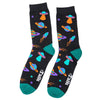 Unisex Retro Space Invasion UFO Socks