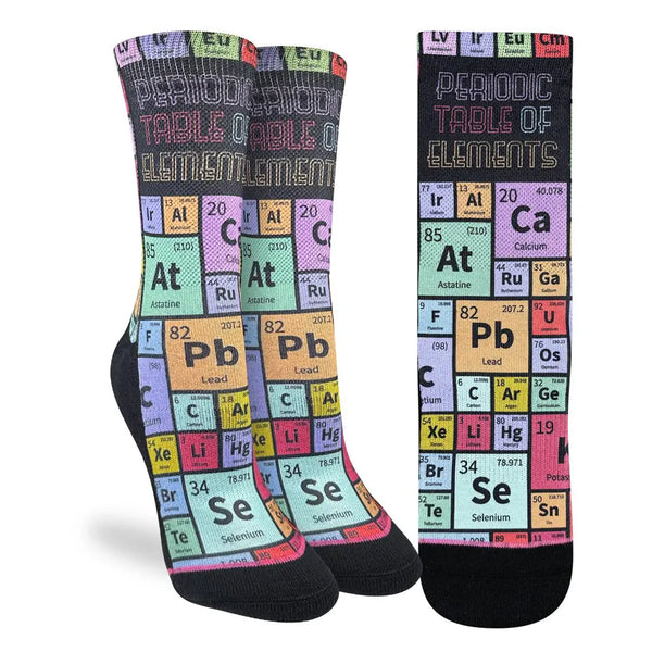 Unisex Periodic Table Socks