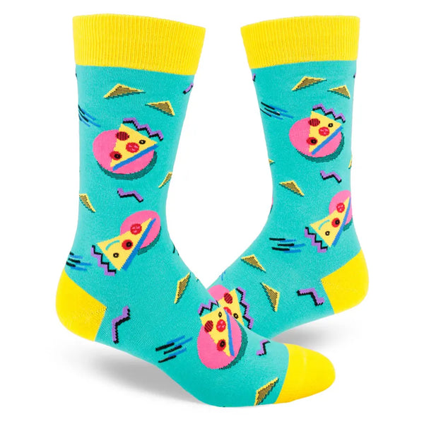 Men's 80's Pizza Party Socks