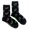 Women's Neon Mushroom Socks