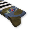 Unisex Spitfire Invasion Stripes Socks