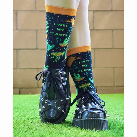 Women's I Wet My Plants Socks