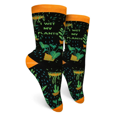 Women's I Wet My Plants Socks