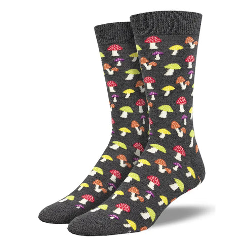 Men's Colourful Caps Silky Soft Bamboo Socks