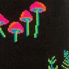 Men's Neon Mushroom Socks