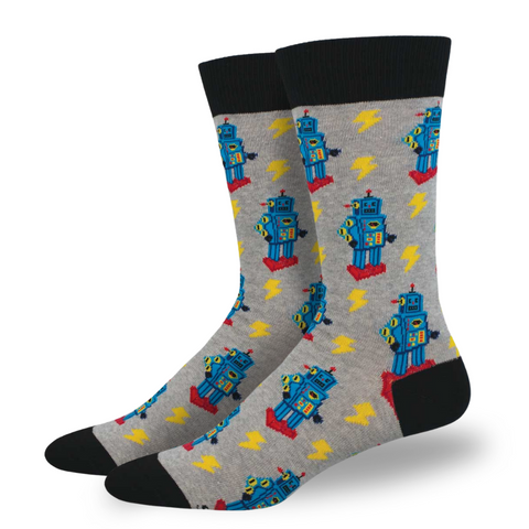 Men's Charge of the Robots Socks