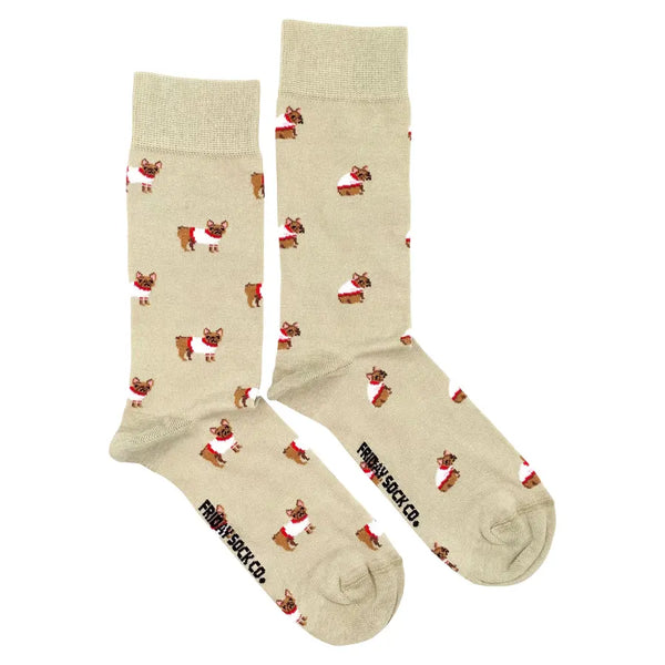 Men's French Bulldog Socks
