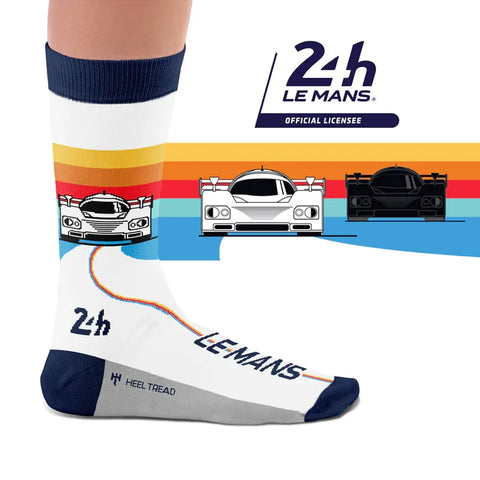 Unisex 24H Le Mans Retro Racer Socks