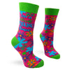 Women's I'm A Delicate Fucking Flower Socks