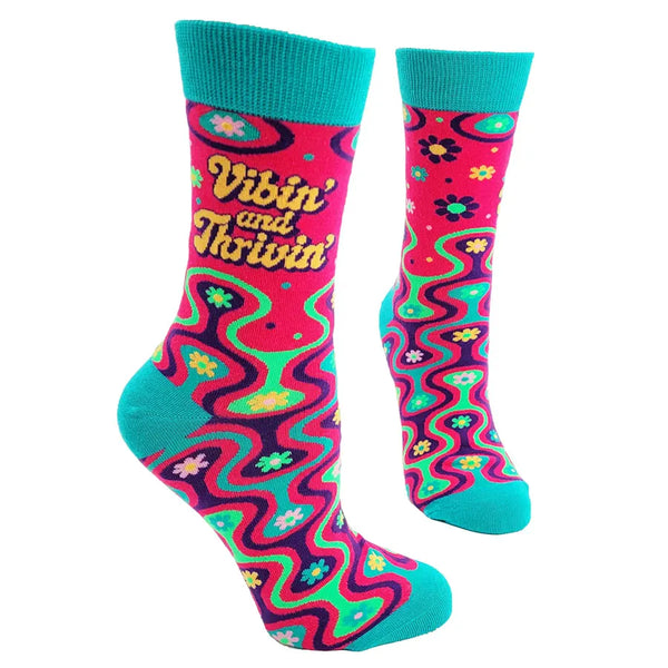 Women's Vibin' and Thrivin' Socks