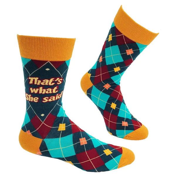 Men's That's What She Said Socks