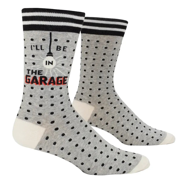Men's I'll Be In The Garage Socks