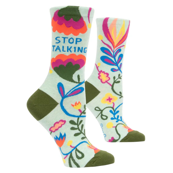 Women's Stop Talking Socks