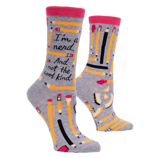 Women's I'm A Nerd And Not The Cool Kind Socks