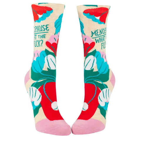 Women's Menopause. What The Fuck? Socks