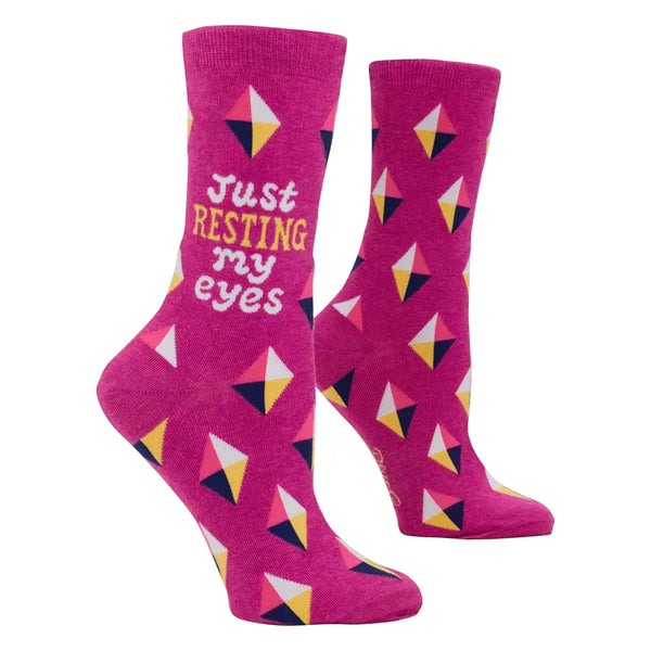 Women's Resting My Eyes Socks